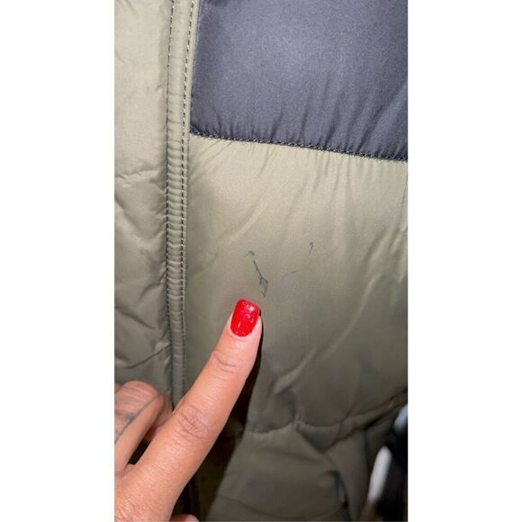 H&M Olive Green coat Men Small - Picture 6 of 14